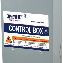Outlet ❤️ Flint & Walling 3/4 hp 230V Control Box ❤️